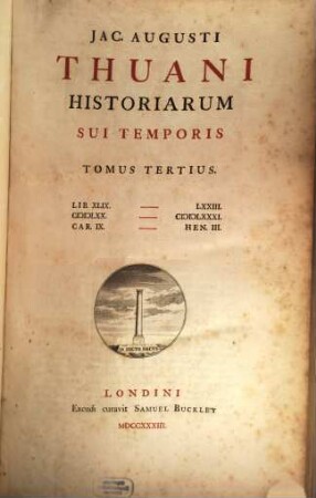 Historiarum sui temporis ... libri CXXXVIII, 3