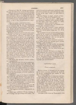 Capítulo LXV. - Nueva existencia.