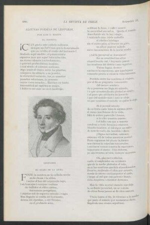 Algunas poesías de Leopardi