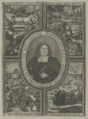 Bildnis des Christianus Augustus Hausen