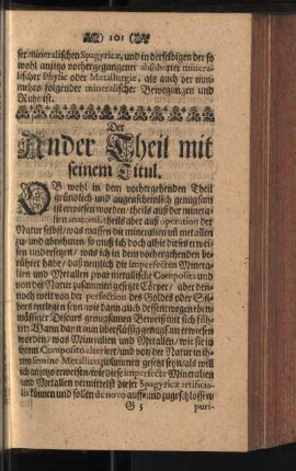 Der Ander Theil mit seinem Titul
