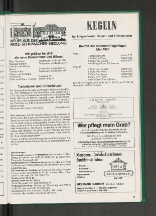 Kegeln