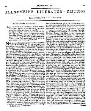 Hahnemann, Samuel: Freund der Gesundheit / Samuel Hahnemann. - Frankfurt a. M. : Fleischer Bd. 1, H. 1. - 1792