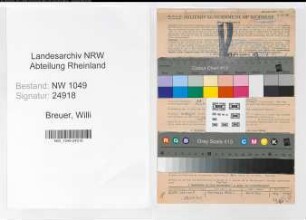 Entnazifizierung Willi Breuer , geb. 10.10.1903 (Angestellter)