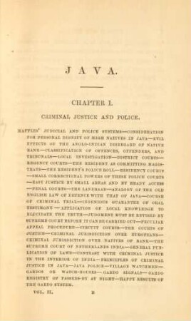 Chapter I. Criminal justice and police