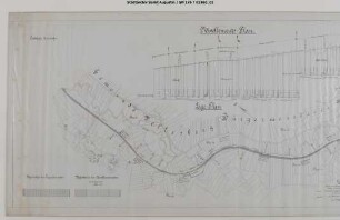 Linie Hennef - Asbach, Blatt 6: Lage- und Höhenplan in und um Eudenberg