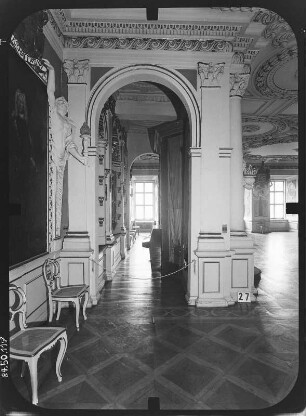 Gotha. Schloss Friedenstein, Corps de Logis (Nordflügel), 2. Obergeschoss, Festsaal