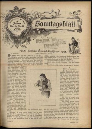 Ausgabe vom Sonntag, den 15. Februar 1903.