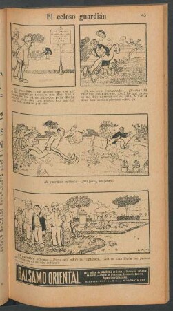 El celoso guardián - [Cómic]