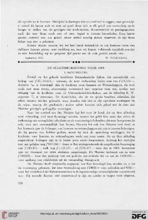2.Ser. 8.1915: De staatsbegrooting voor 1915