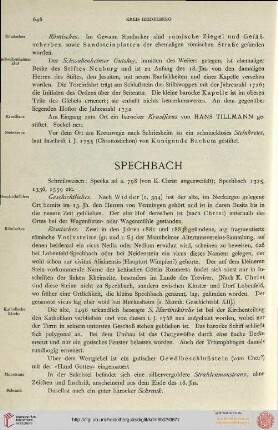 ⟦Spechbach⟧