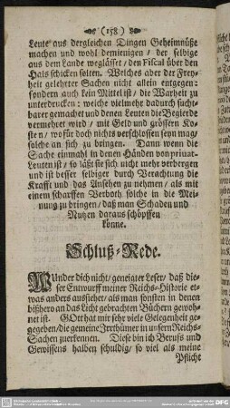 Schluß-Rede