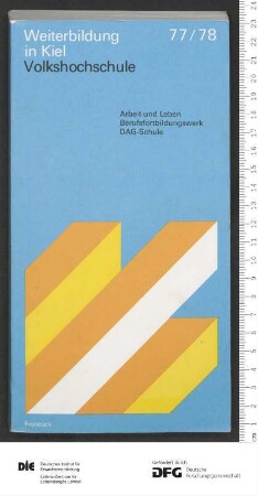 Programm Jahr 1977/1978