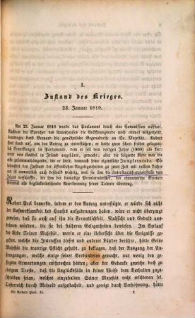 Leben und Reden Sir Robert Peel's : ein Beitrag zur Geschichte, constitutionellen Entwicklung und Politik Englands während der letzten 40 Jahre (1810 - 1850), 2. Die Reden Sir Robert Peel's