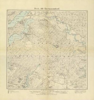Karte: Sect. Alt-Hartmannsdorf