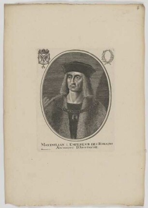Bildnis des Maximilian I., römisch-deutscher Kaiser