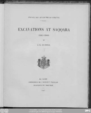 : Excavations at Saqqara