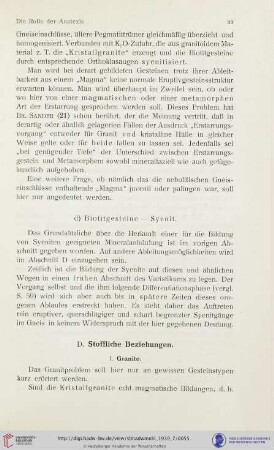 D. Stoffliche Beziehungen