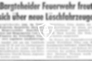 Bargteheider Feuerwehr freut sich über neue Löschfahrzeuge