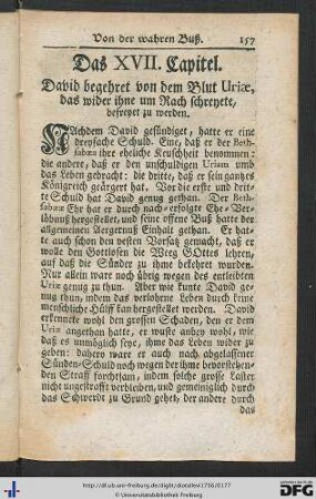 Cap. XVII - XVIII.
