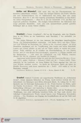 Grumbach, Grundhof, Gumpelstadt, Hauenhof, Helmers