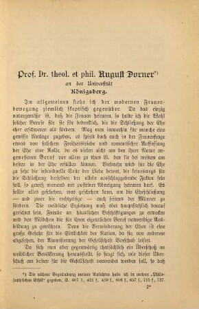Die akademische Frau : Gutachten hervorragender Universitätsprofessoren, Frauenlehrer und Schriftsteller über die Befähigung der Frau zum wissenschaftlichen Studium und Berufe