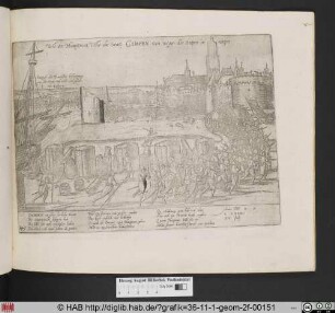 Wie der Hauptmann Ville die Statt Campen von wegen der Staten in nimptt [20.07.1578].