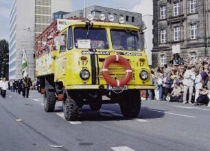 Abteilung Historie: Festwagen des DCC - Dresdner Carneval Club