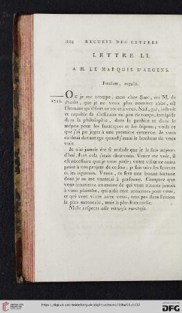 (Lettre LI - LX)