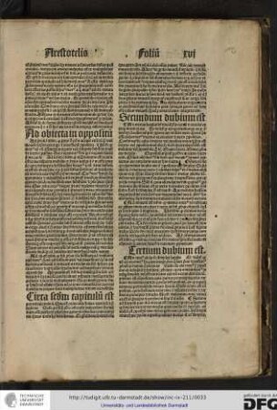 Ad obiecta in oppositum.