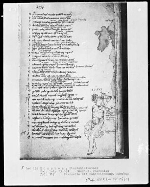 Lucanus - Pharsalia — Bacchus, Folio 117recto