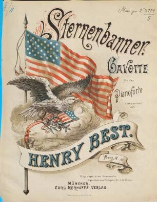 Sternenbanner : Gavotte für d. Pianoforte