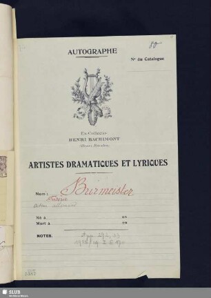 33. Burmeister, Friedrich