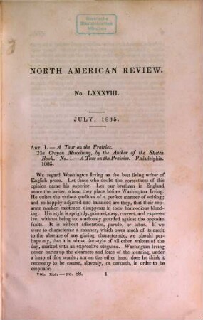 The North American review. 41. 1835
