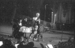 "Eine Nacht in Venedig" von Johann Strauß. Aufführung der Staatsoperette Dresden im Rahmen der Veranstaltungsreihe "Dresdner Sommer". Dresdner Zwinger, 12. Juni 1970