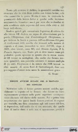 8: Monete antiche bucate che si trovano nei sepolcri