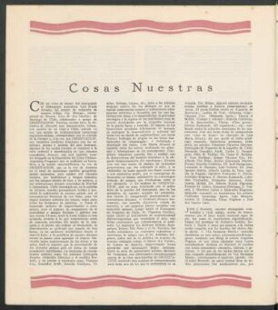 Cosas Nuestras