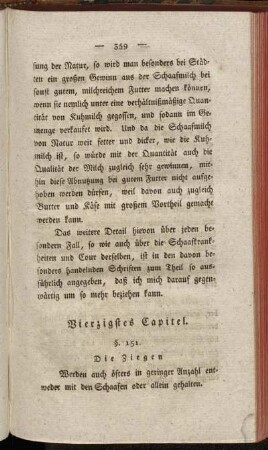 Vierzigstes Capitel