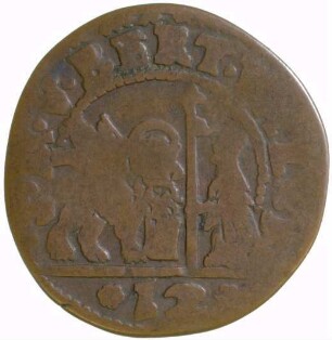 Münze, Soldo, 1656 - 1658