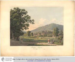 Baden-Baden [Bildliche Darstellung] / gezeich. und geäzt von C. Frommel