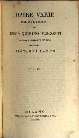 Opere varie italiane e francesi, 4