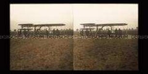 Orville Wrights Flieger auf dem Tempelhofer Feld, Berlin