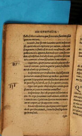 Problemata Aristotelis ac philosophorum medicorumque complurium ad varias quaestiones cognoscendas, & ad naturalem philosophiam discutiendam maxime spectantia