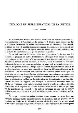 239-248, Ideologie et representations de la justice