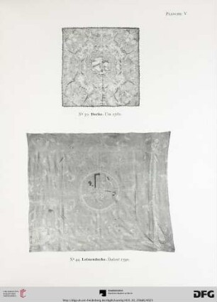 Tafel V-VIII