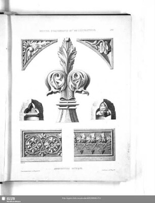 No. 8. Architecture Gothique