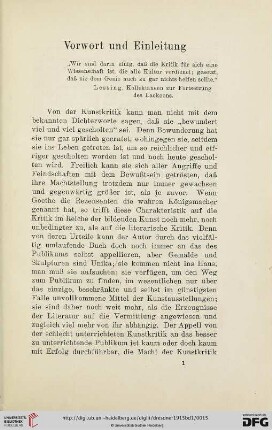 Vorwort und Einleitung