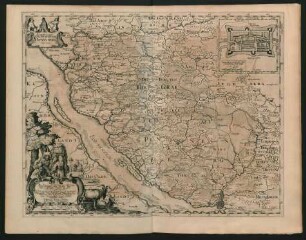 Landt Carte Von der Grafschaft Pinnen Berg