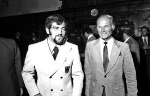 Freiburg: Adolf Seger und Oberbürgermeister Dr. Keidel