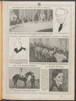 Demostración al señor Antonio E. Morelli